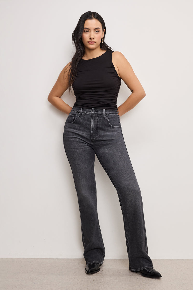Tall Plus Size Bootcut Cowboy Jeans: 35" Inseam