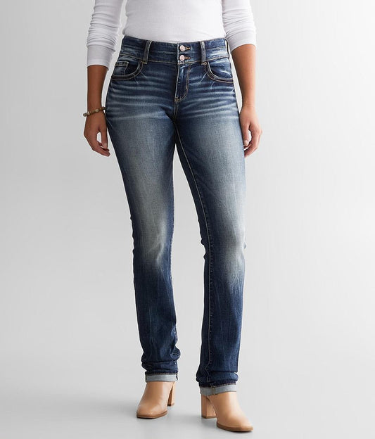 Tall Women's Cuffed Stretch Jeans: 34-37" Inseams