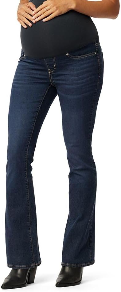 Women's Petite 31.5" Inseam Maternity Bootcut Jeans