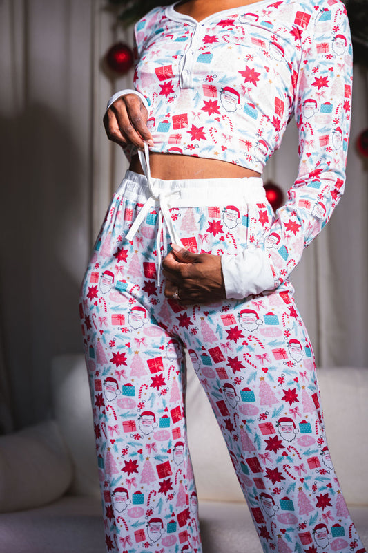 Women's Plus Size Extra Tall Holiday Pajamas