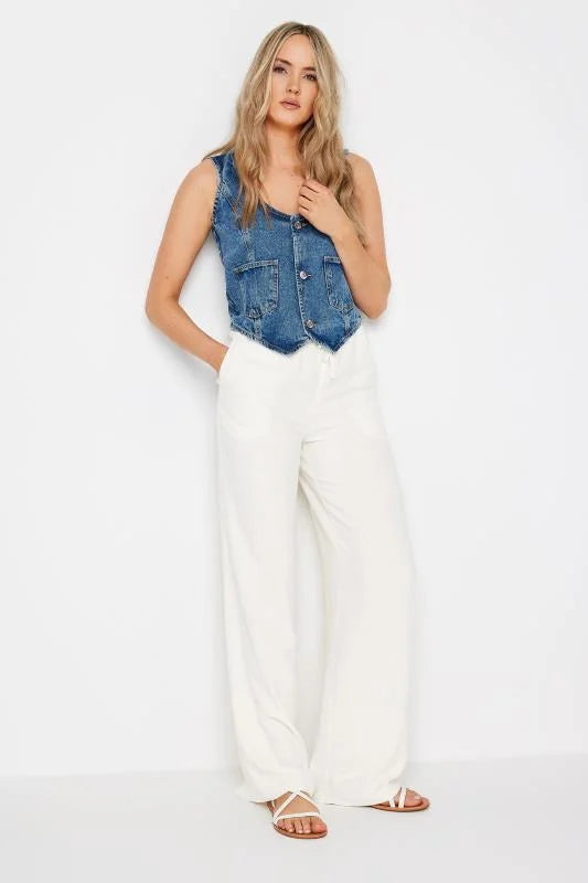 Women's Tall Linen Pants: 34", 36" Inseams