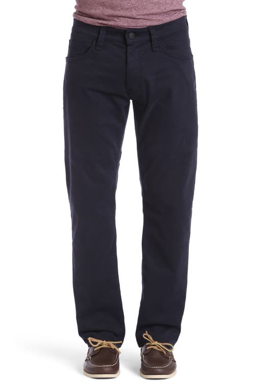 Matt Relaxed Fit Twill Pants in Dark Navy Twill