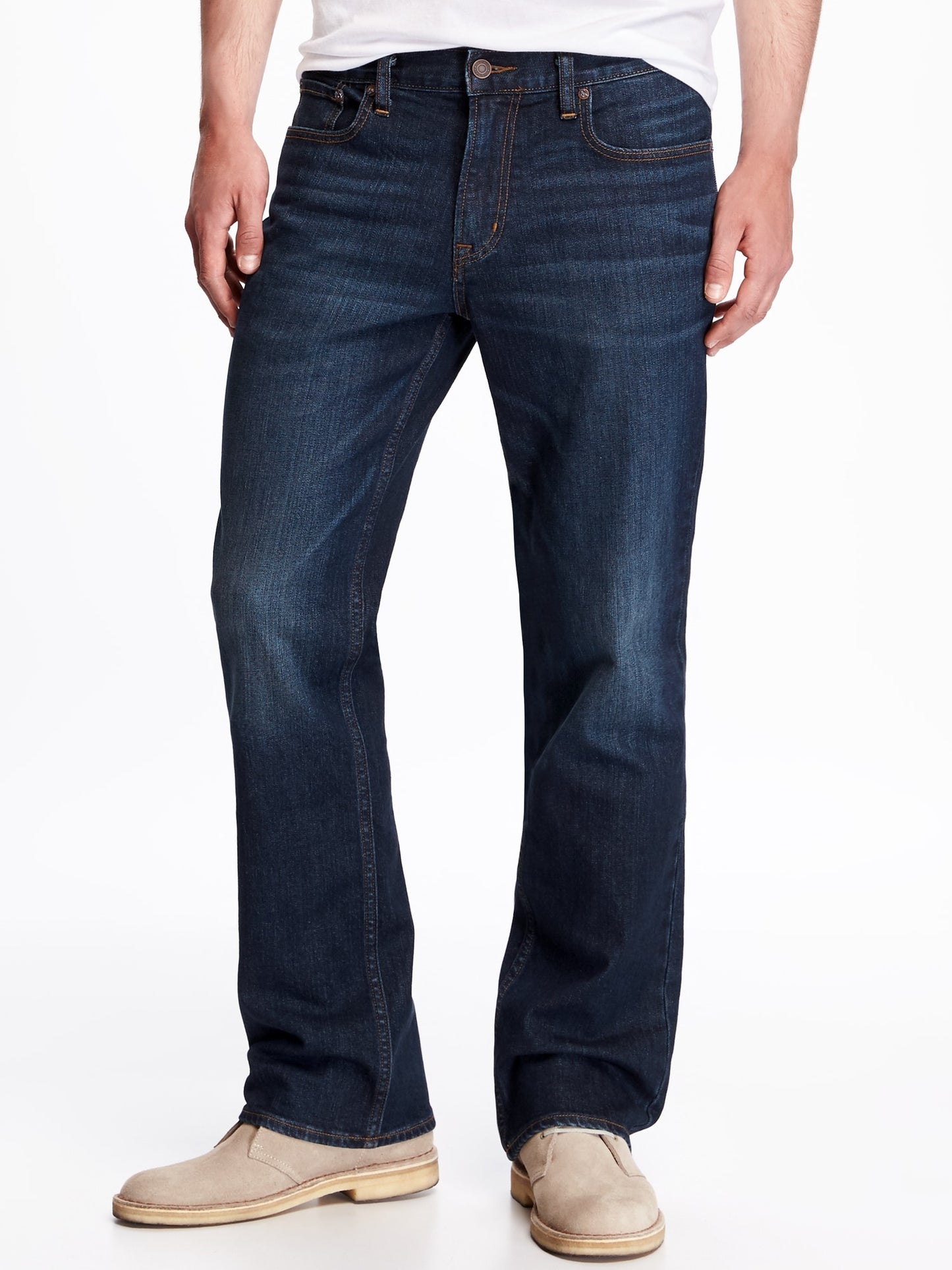 Old Navy Boot-Cut Built-In Flex Jeans For Men