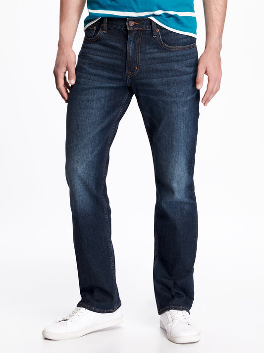 Old Navy Straight Built-In Flex Jeans For Men