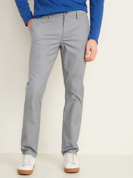 Old Navy Slim Ultimate Built-In Flex Textured Chino Pants for Men