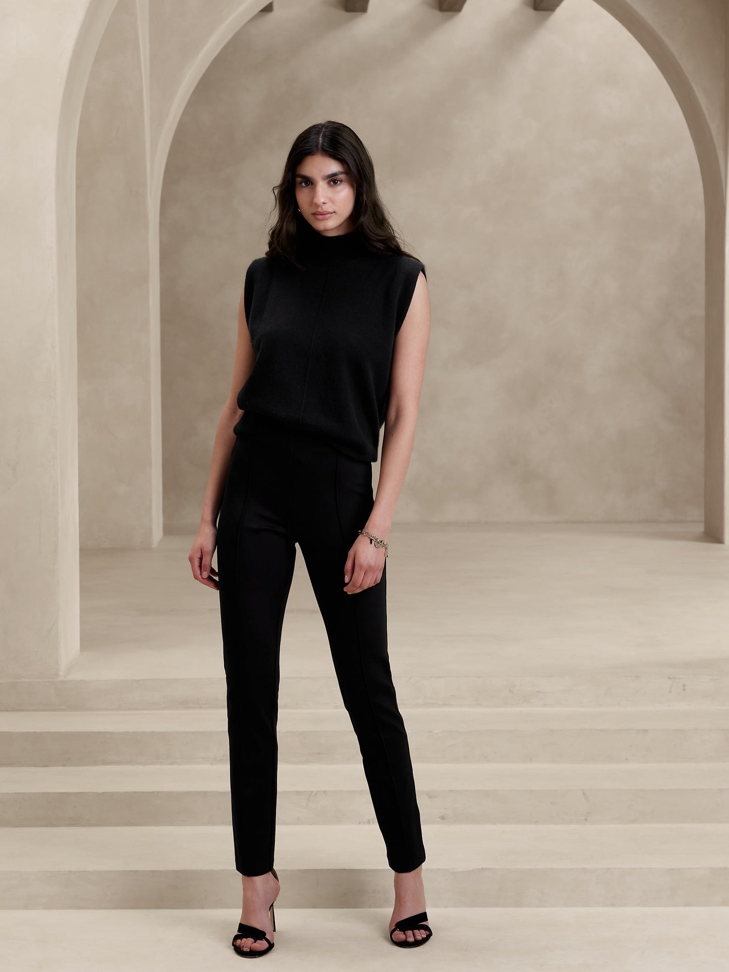 Skinny Stretch-Ponte Pant