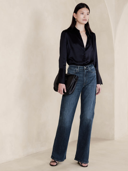 The Relaxed Flare Jean