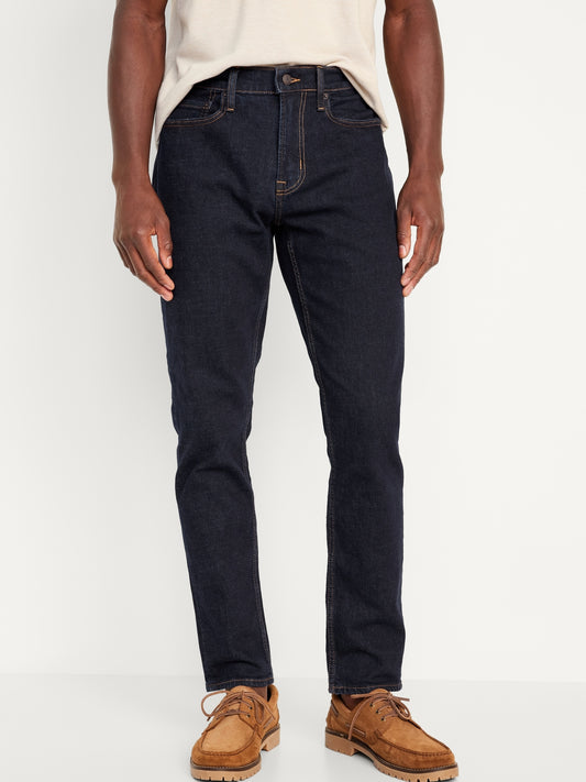 Slim Taper Built-In Flex Jeans for Men