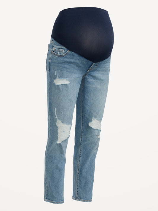 Maternity Full-Panel OG Straight Jeans