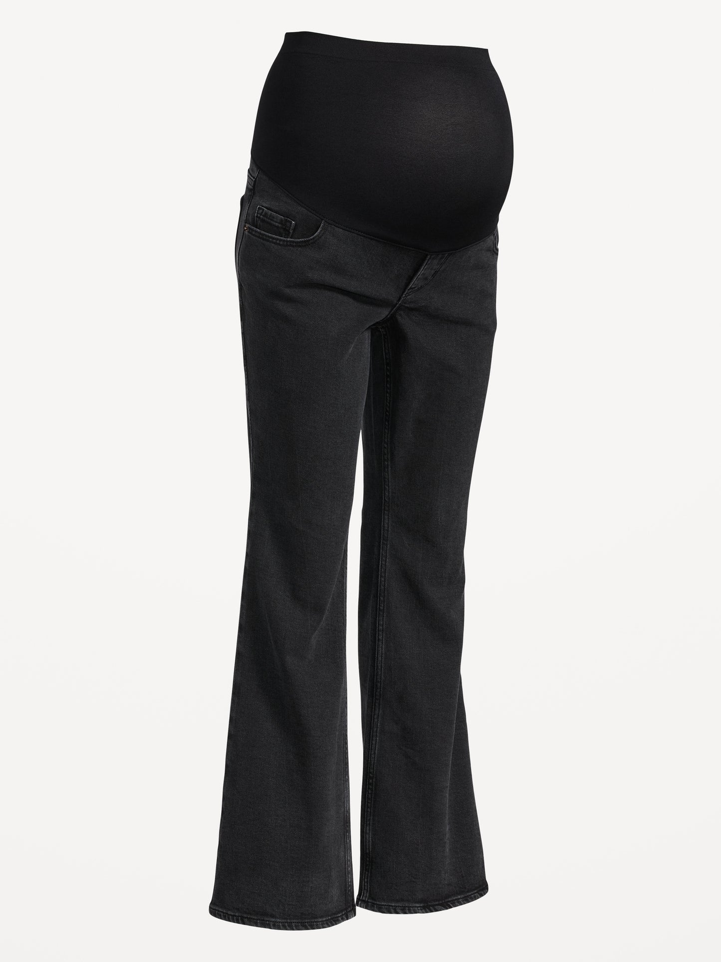 Maternity Full-Panel Flare Jeans