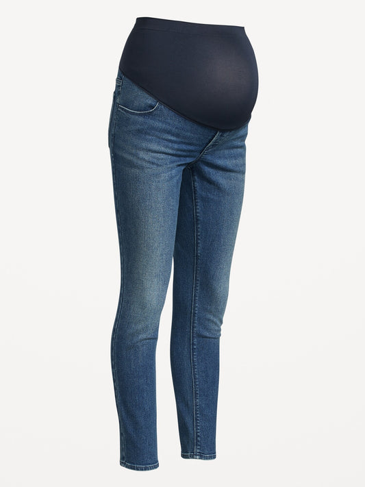 Maternity Full-Panel Skinny Jeans