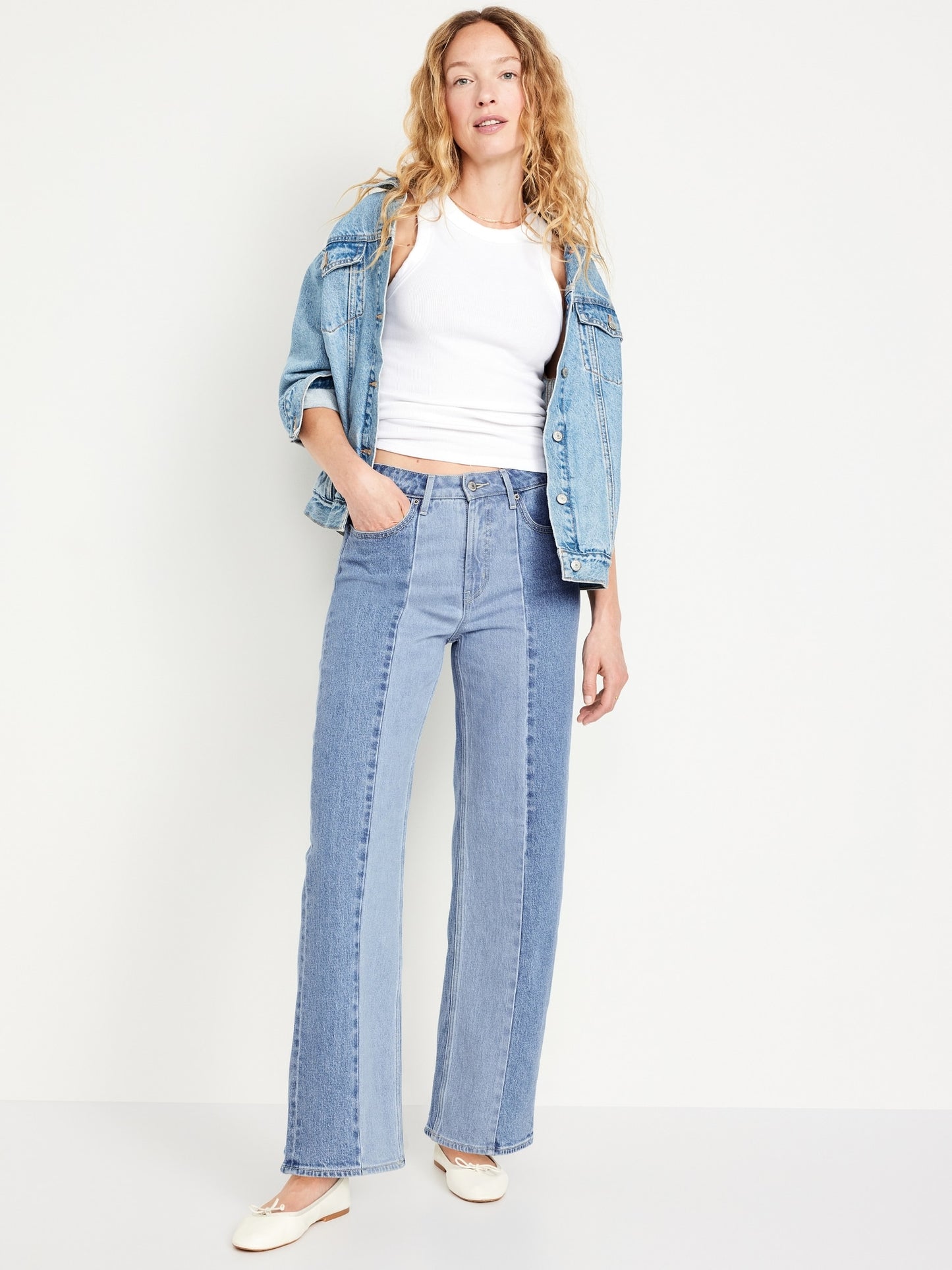 Extra High-Waisted Wide-Leg Jeans