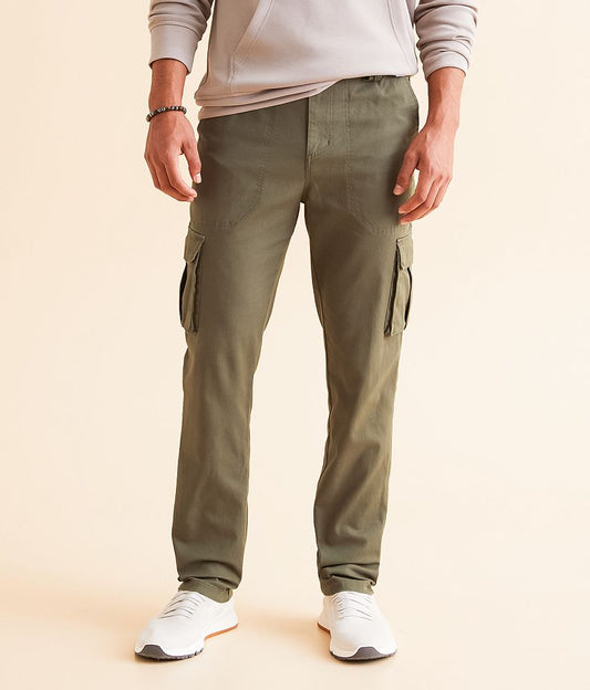 Men's Low Rise Straight Fit Cargo Stretch Pant: 31" Inseam