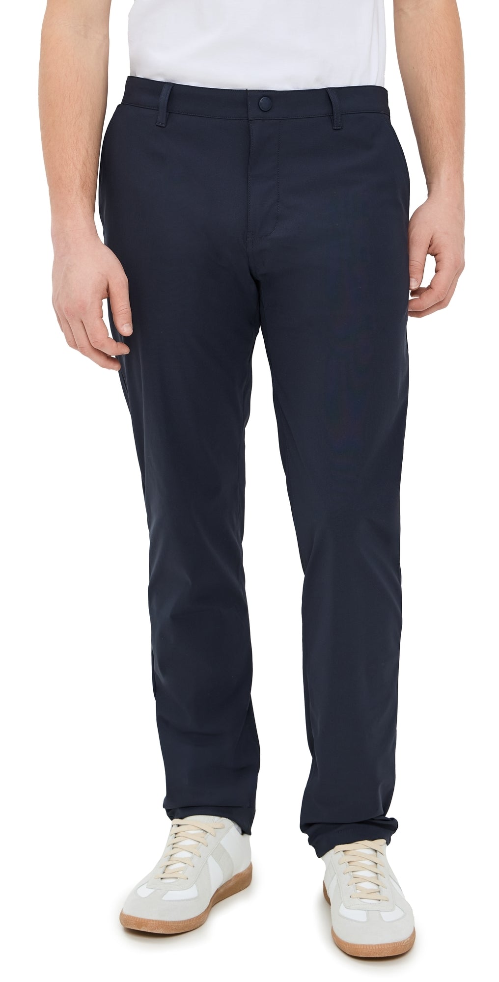 Men's Navy Commuter Pants: 33" Inseam
