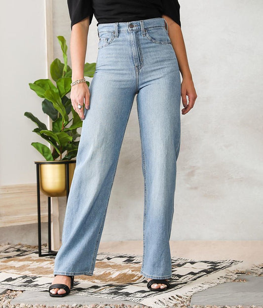 Premium High Loose Straight Jean