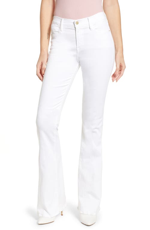 Le High Flare Jeans in Blanc