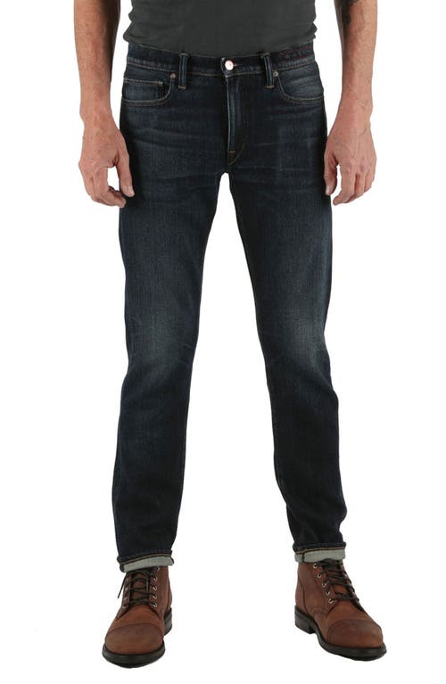 KATO The Pen Slim Stretch Denim Jeans in Jett