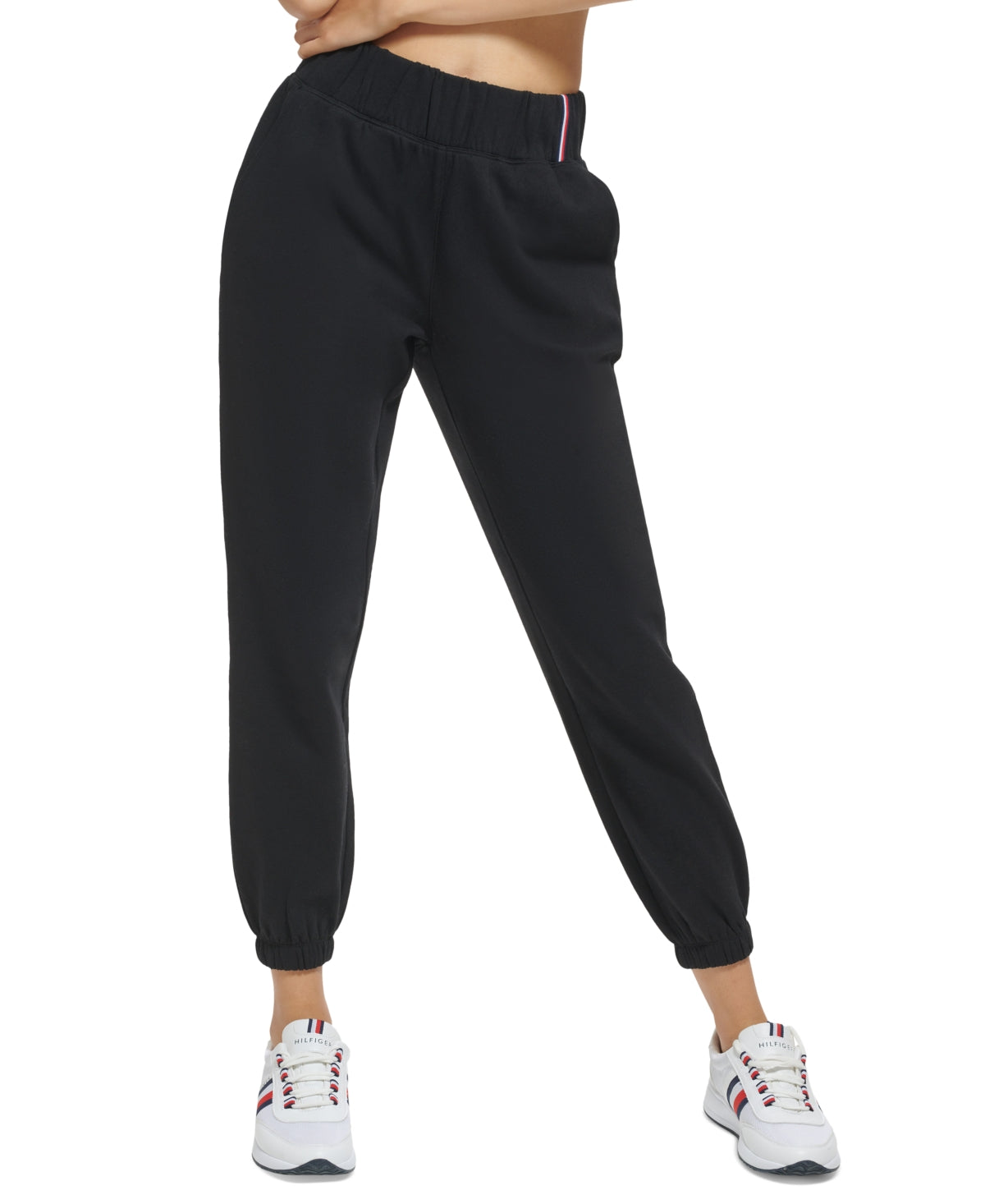 Tommy Hilfiger Sport Women's Relaxed Fit Pull-On Logo Sweatpants