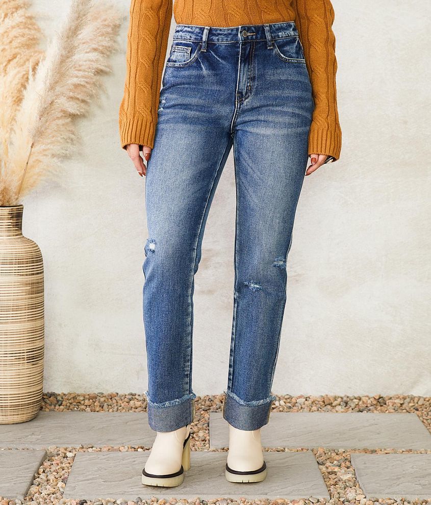 Ultra High Rise Straight Jean