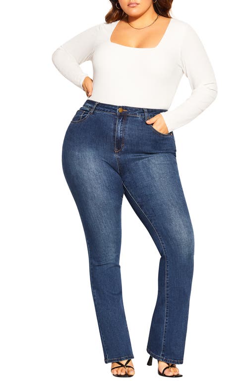 City Chic So Chic Jeans in Indigo