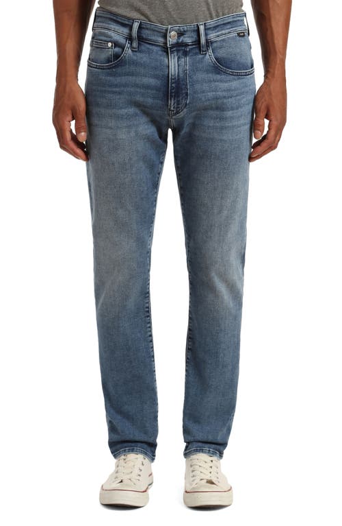 Marcus Slim Straight Leg Jeans in Light Feather Blue