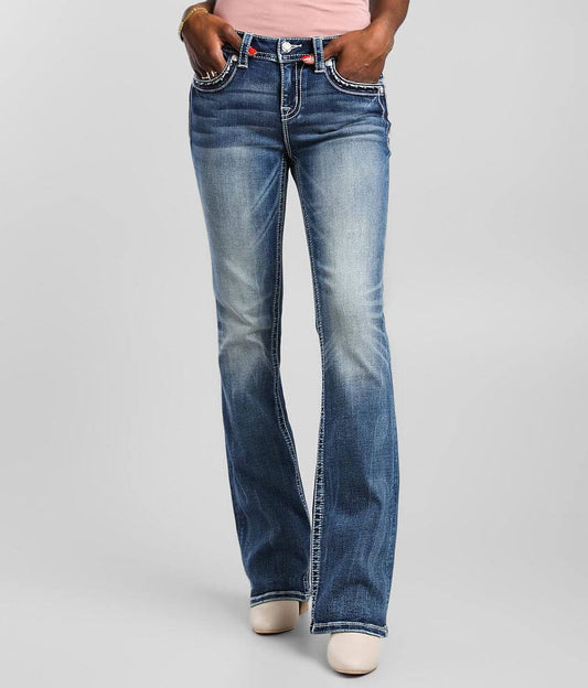 Mid-Rise Boot Stretch Jean