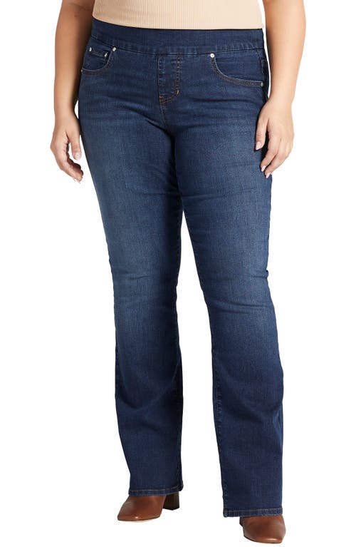 Paley Pull-On Bootcut Jeans in Anchor Blue