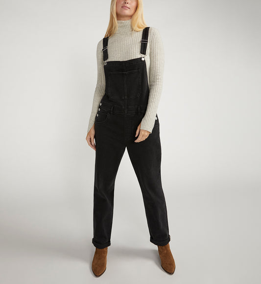 Baggy Straight Leg Overalls