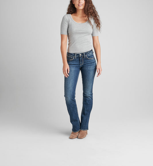 Britt Low Rise Slim Bootcut Jeans