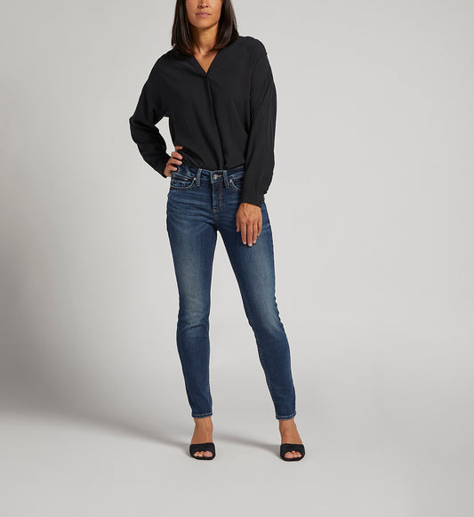 Suki Mid Rise Skinny Jeans