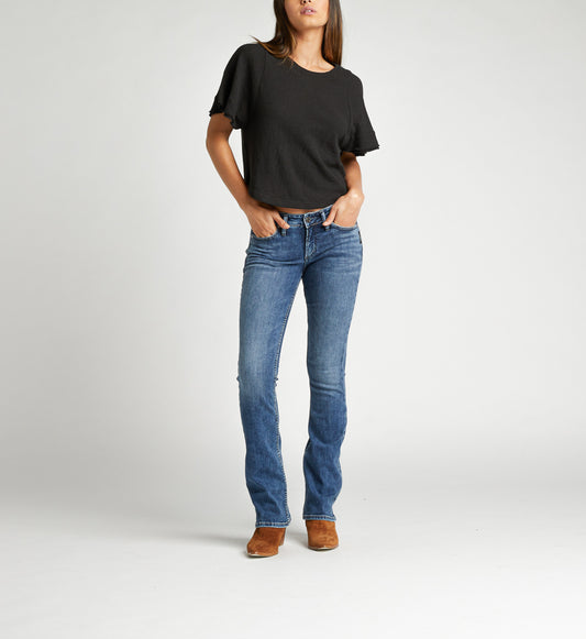 Silver Jeans Suki Mid Rise Bootcut Jeans