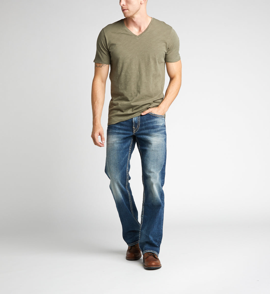 Silver Jeans Zac Dark Wash