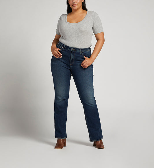 Silver Jeans Infinite Fit High Rise Bootcut Jeans Plus Size