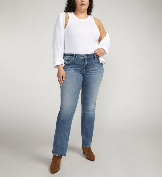 Britt Low Rise Slim Bootcut Jeans Plus Size
