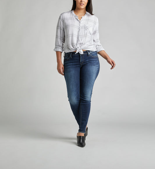 Silver Jeans Suki Super Skinny Dark Wash