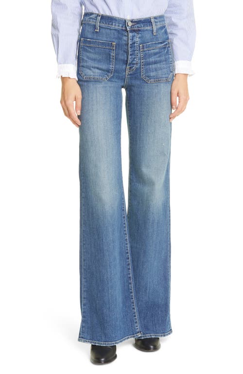 Florence Patch Pocket Jeans in Classic Wash