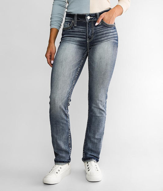 Virgo Straight Stretch Cuffed Jean