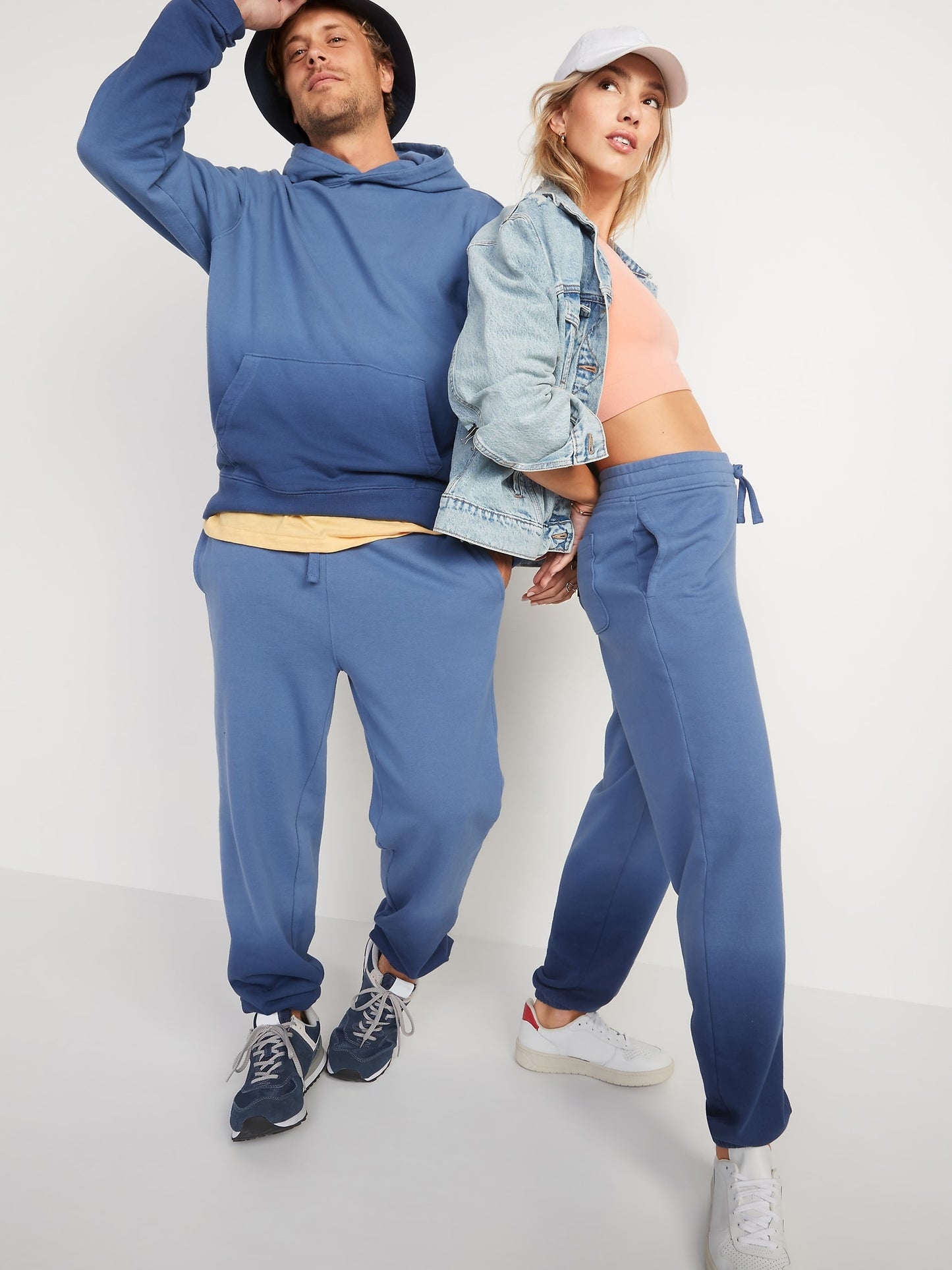 Old Navy Gender-Neutral Dip-Dye Sweatpants for Adults