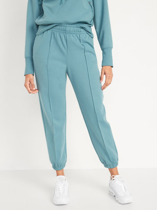 Old Navy High-Waisted Dynamic Fleece Pintucked Sweatpants for Women