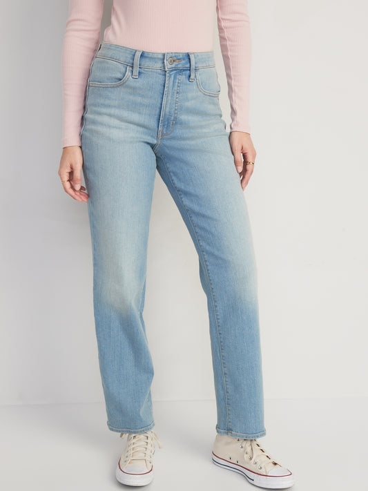 High-Waisted Wow Loose Jeans for Women