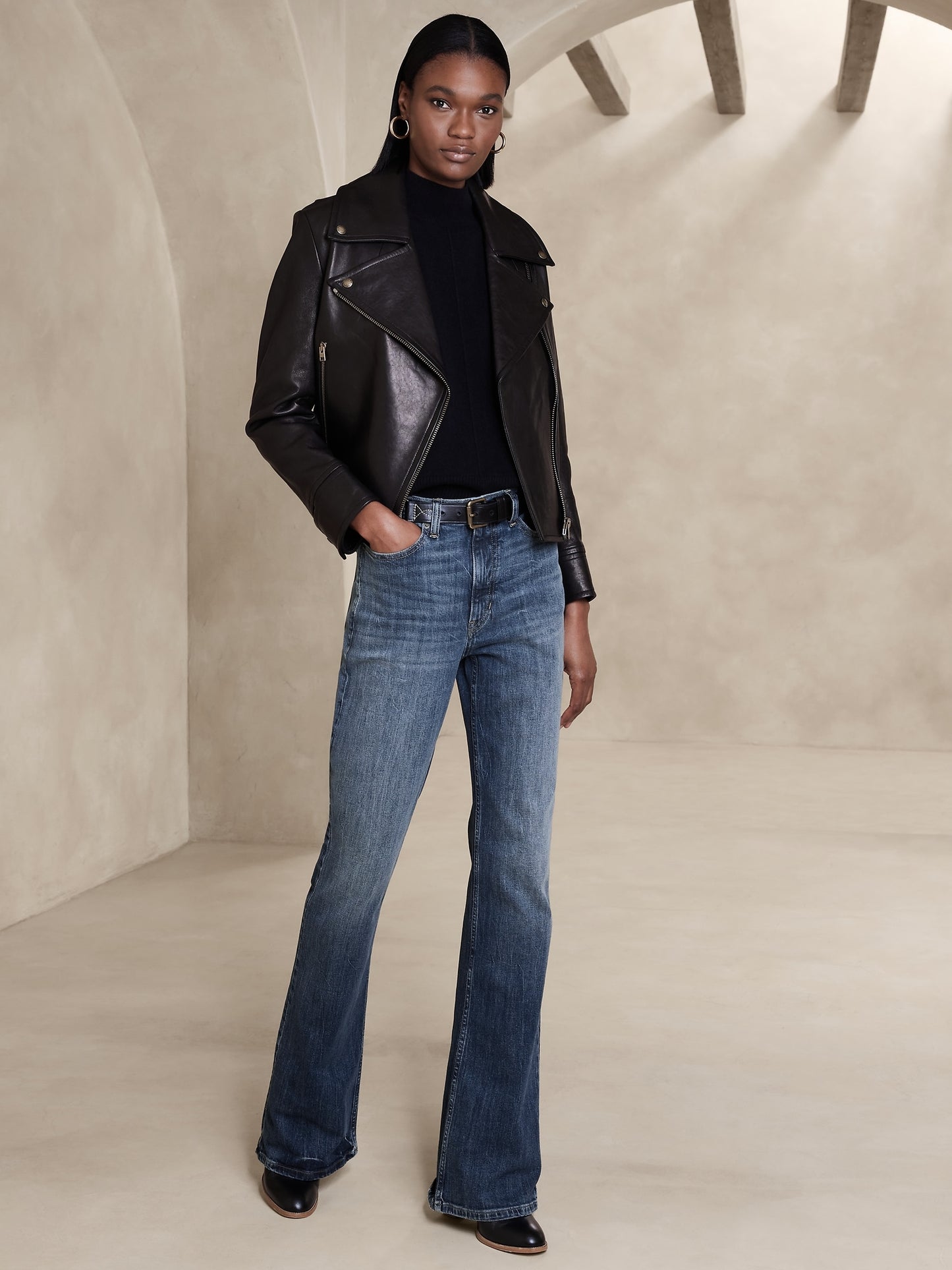 The Relaxed Flare Jean