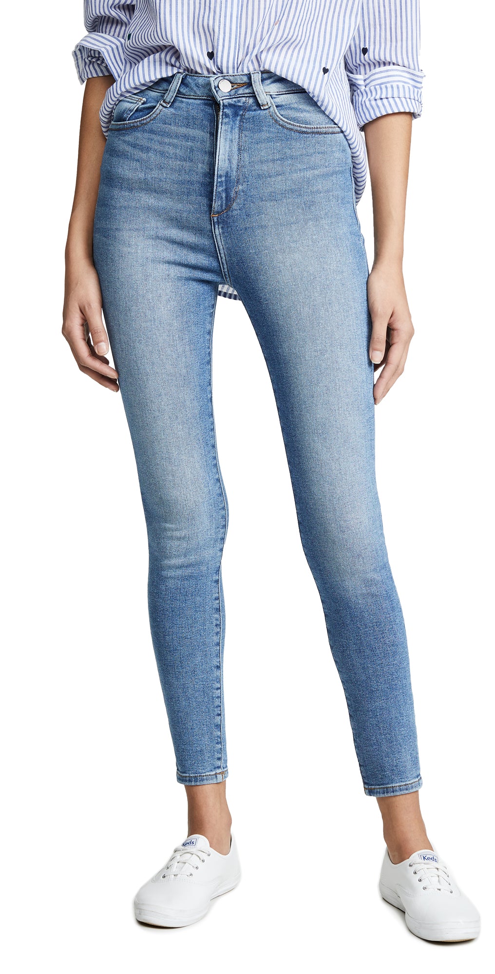 DL1961 Chrissy Ultra High Rise Skinny Jeans