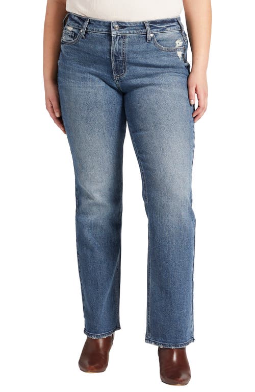 Suki Slim Fit Bootcut Jeans in Indigo