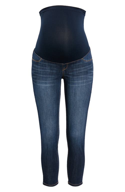 Over the Bump Crop Skinny Maternity Jeans