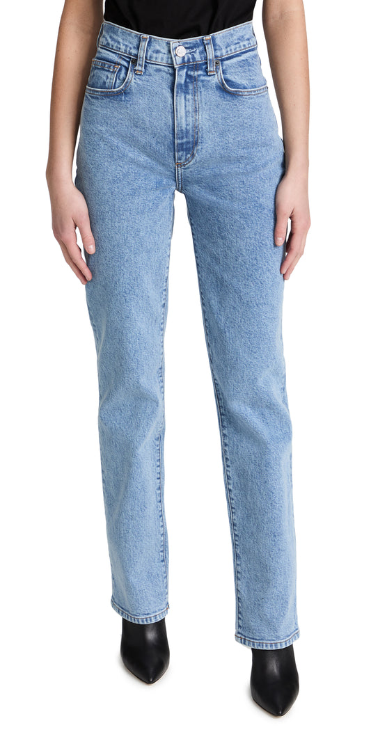 Le Jean High Rise Sabine Straight Jeans