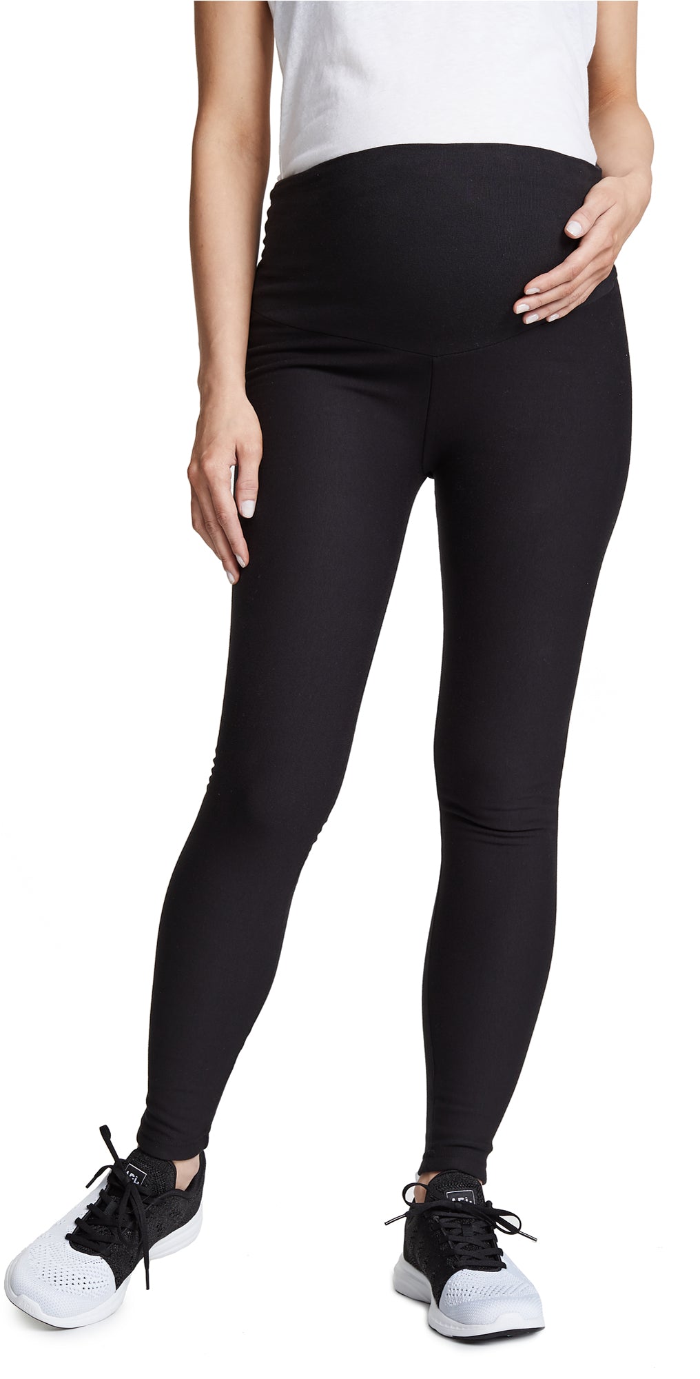 Plush Fleece Lined Maternity Leggings